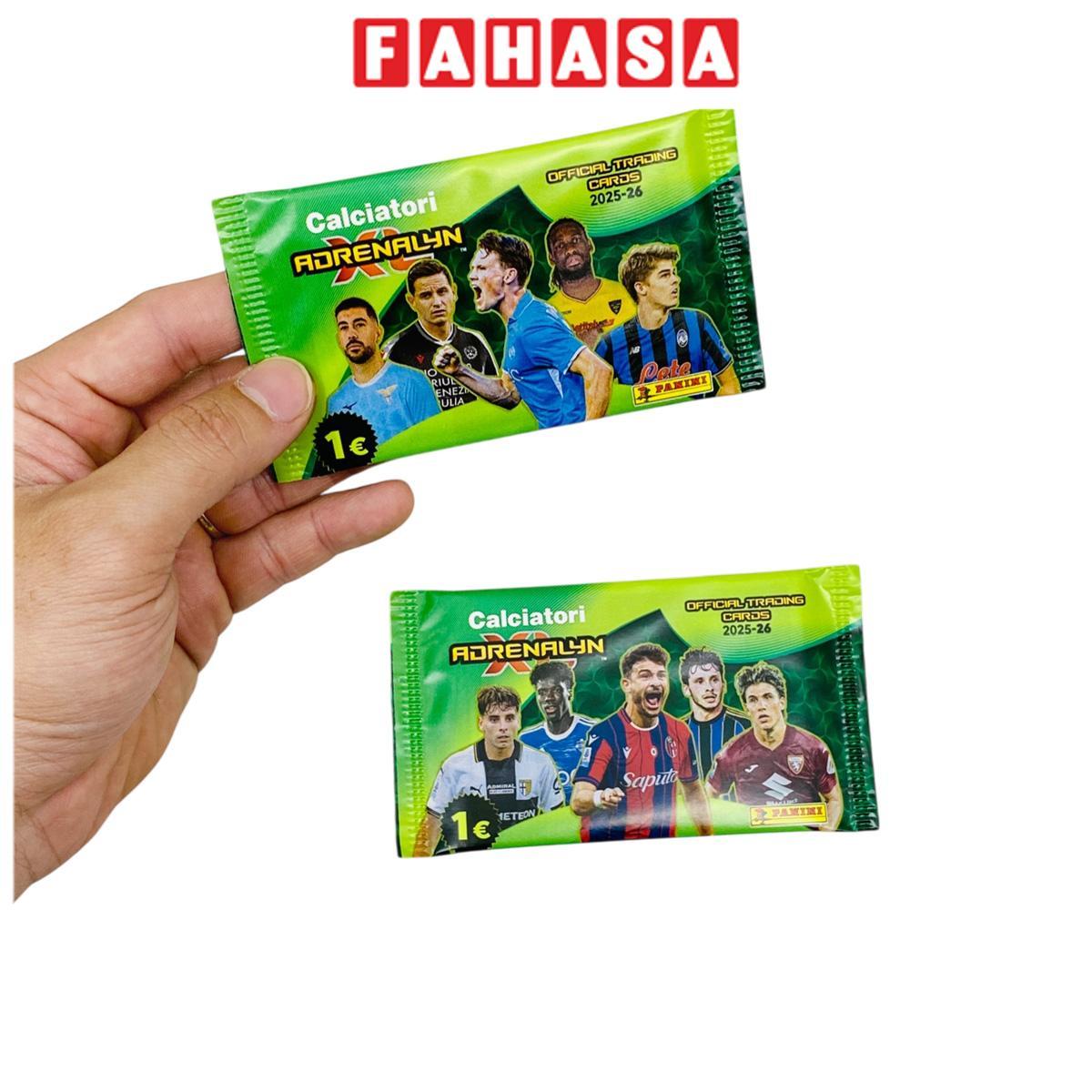 Gói Thẻ Hình Calciatori 2025-26 Adrenalyn XL - Panini (6 Cards Ngẫu Nhiên/Túi)