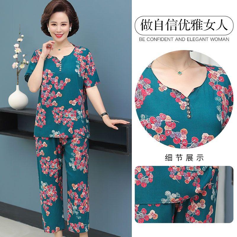 Bộ đồ trung niên nư_bộ mặc nhà trung niên cho bà cho mẹ