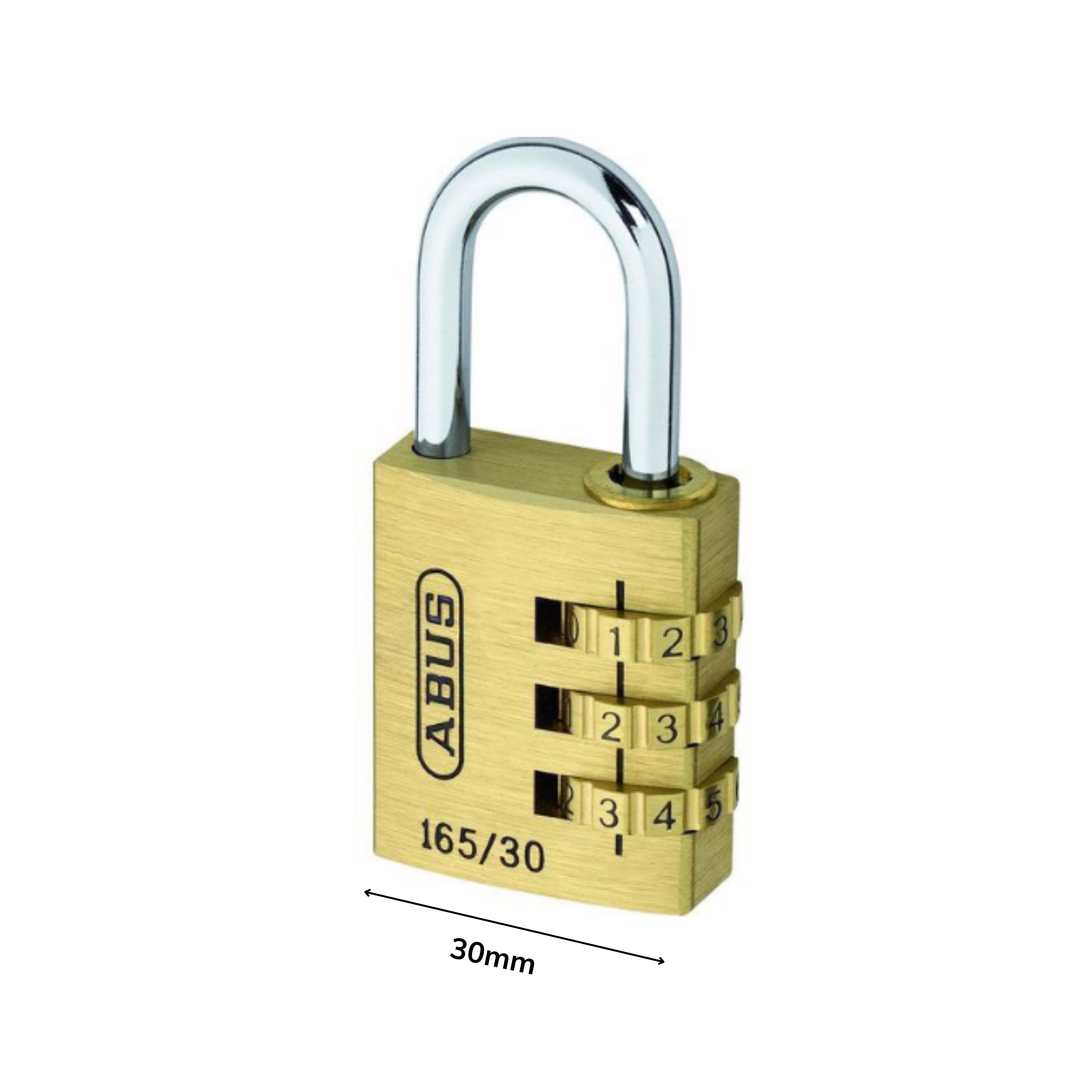 Ổ khóa số đồng 165 ABUS