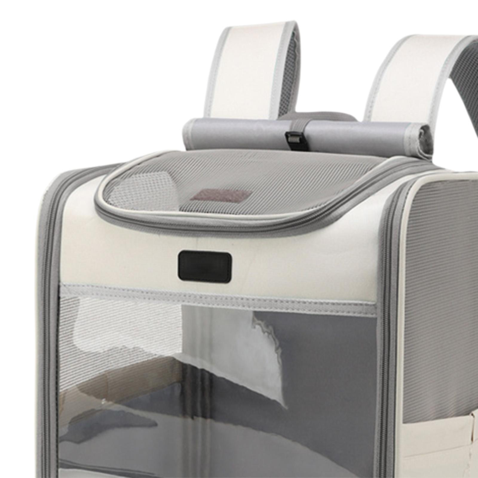 Cat Carrier Backpack Travel Bag with Adjustable Shoulder Strap for Kitten Outdoor