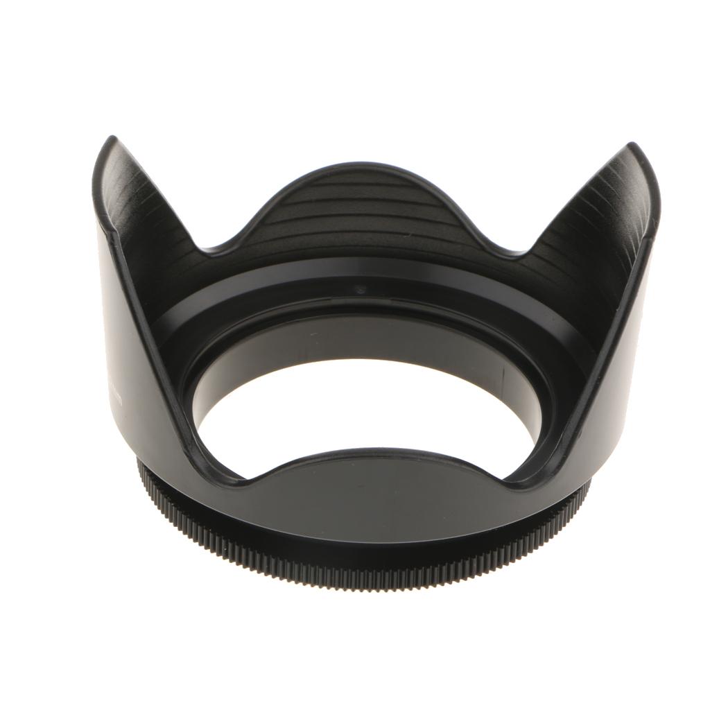 62mm Tulip Flower Lens Hood Universal for In The Light Or Night Photography