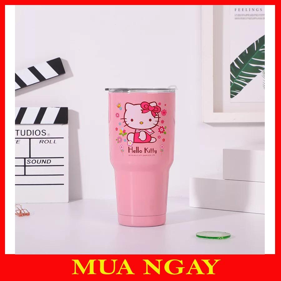 Combo Cốc Ly Giữ Nhiệt 900ml Thái Lan Tặng Kèm Túi Đựng, Ỗng Hút Và Cọ Rửa