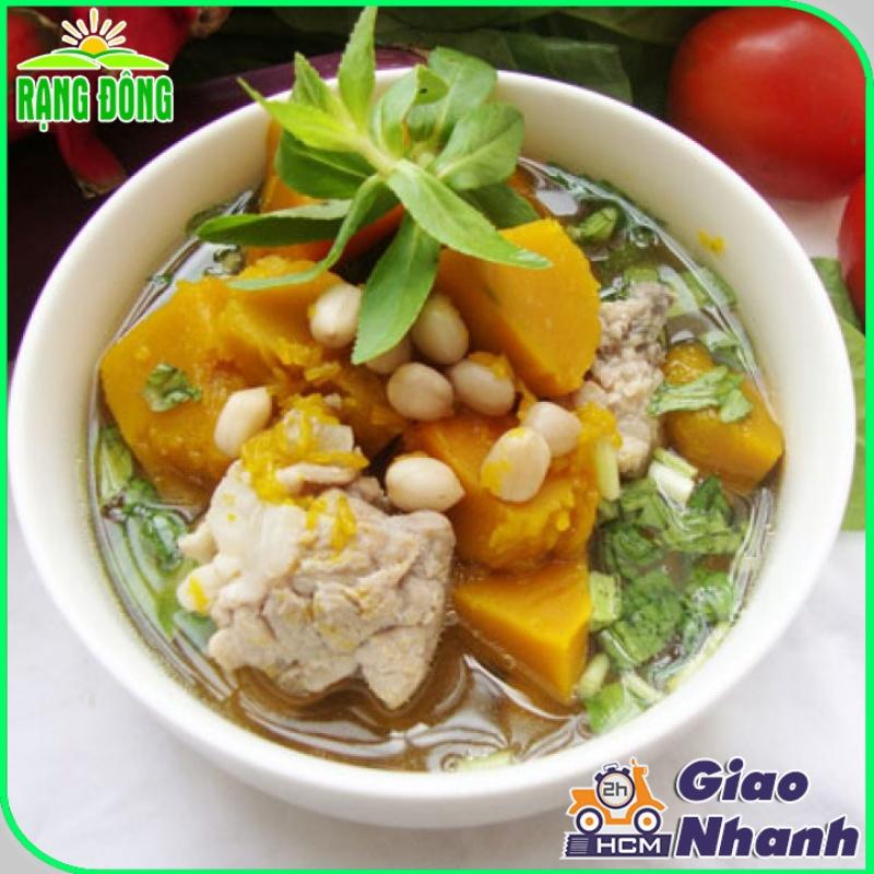 Hạt giống Bí Đỏ Hạt Đậu Lai F1 Rado 35 (1g~8-10 hạt) - Bí Đỏ Hồ Lô thịt nhiều, trồng quanh năm - Hạt giống Rạng Đông
