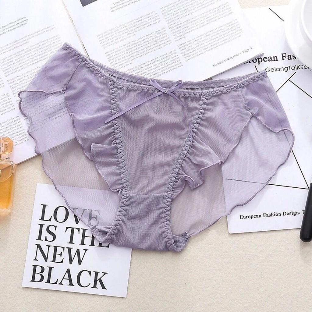 Combo 5 quần lót ren mỏng tàng hình sexy gợi cảm  -LN049