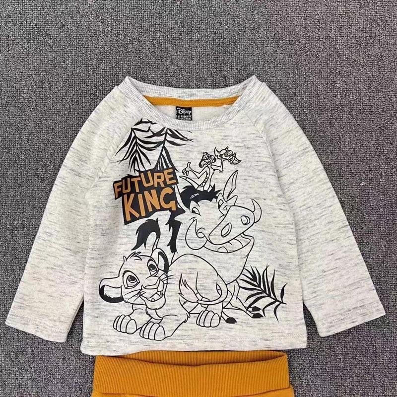 Bộ nỉ bông bé trai lion Primark