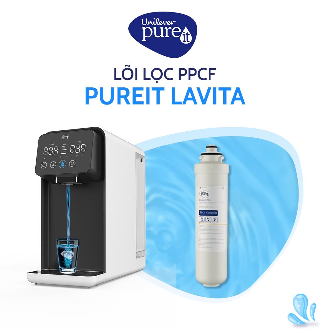 Lõi Lọc PPCF Pureit Lavita Nóng Thông Minh (DIY) - Hàng Chính Hãng