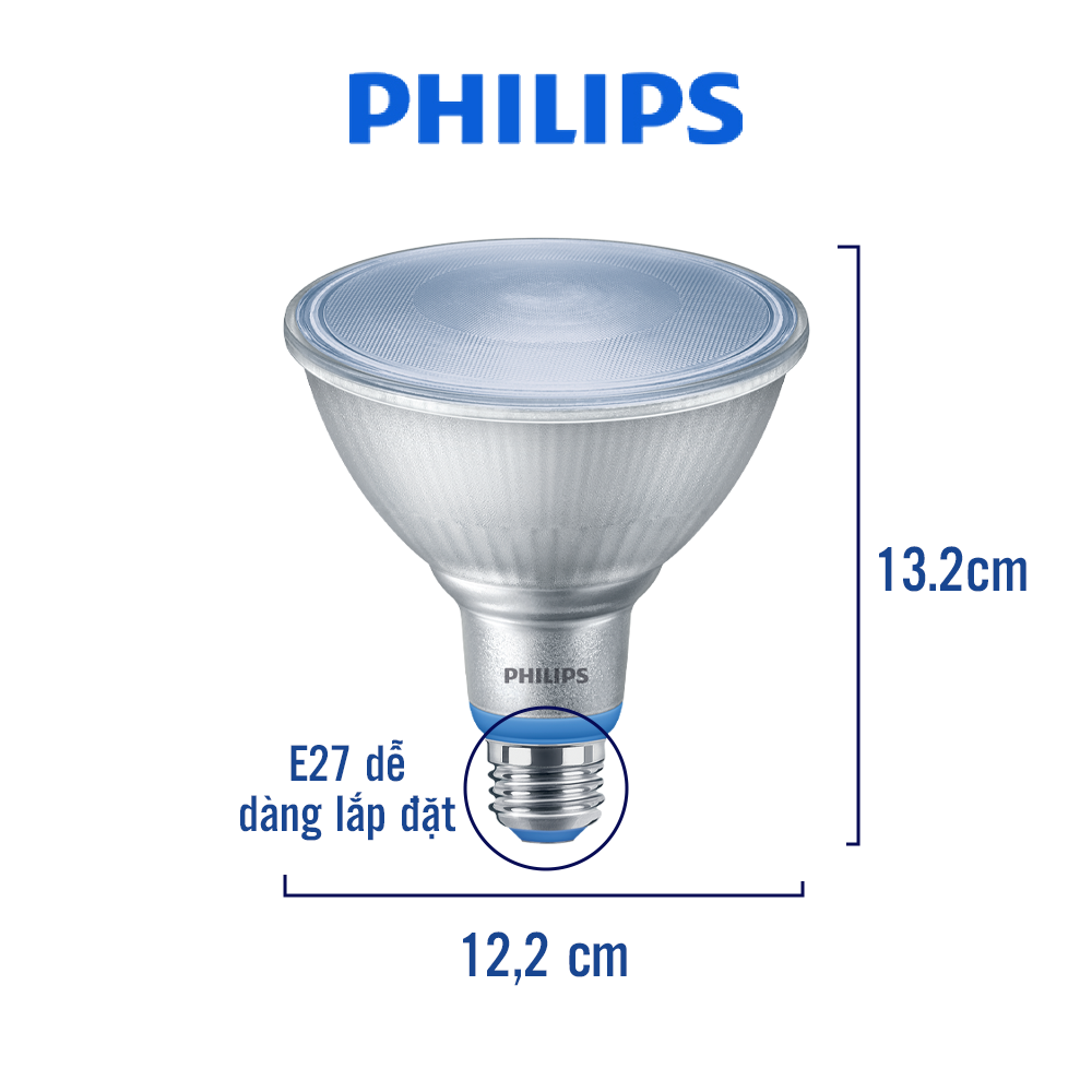 Đèn chiếu cây Philips LED Grow 16W Par38 E27 950 50D