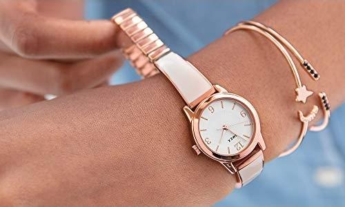 Đồng Hồ Nữ Timex Fashion Stretch Bangle 25mm - TW2R98400