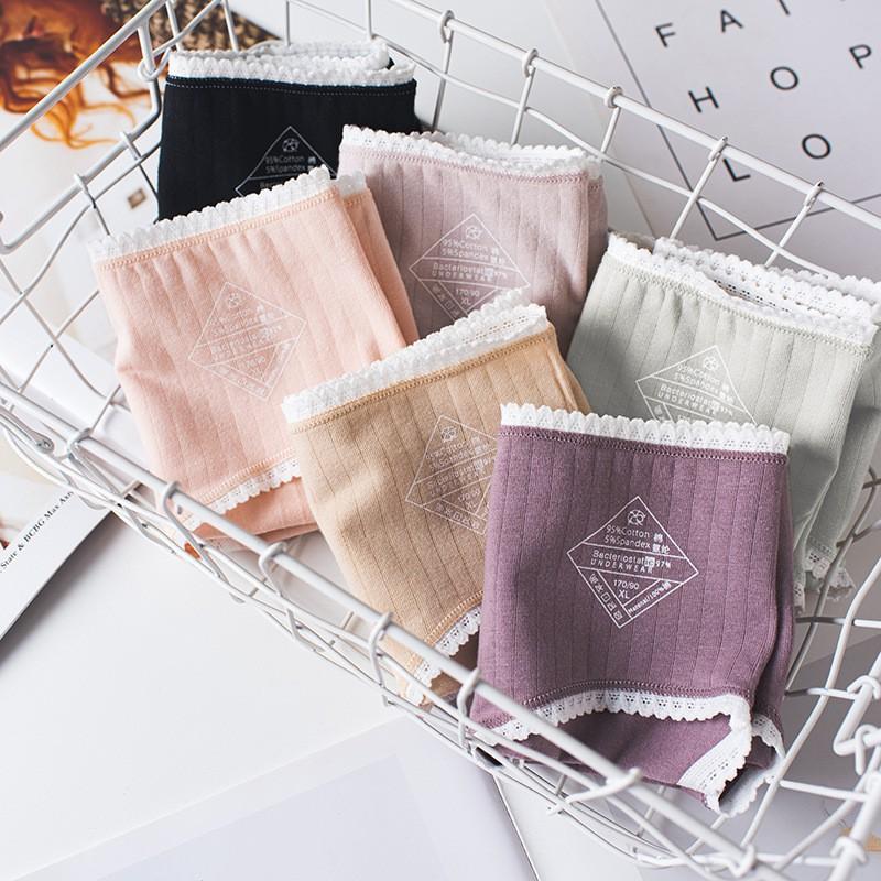 Quần Lót Cotton Vintage Cao Cấp QL22