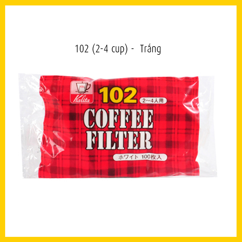 Giấy lọc cà phê Kalita size 101 và 102