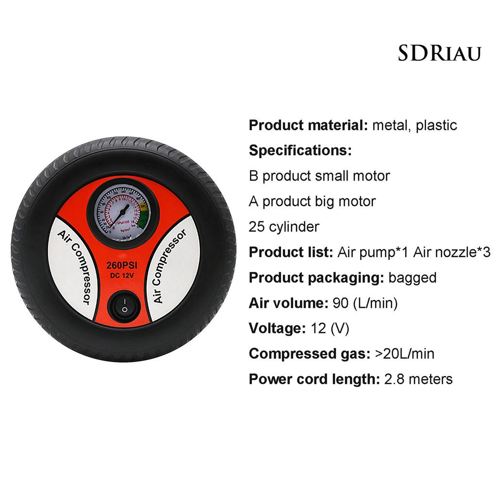 Máy Bơm Bánh Xe Áp Suất Cao Xxlgjx 12v