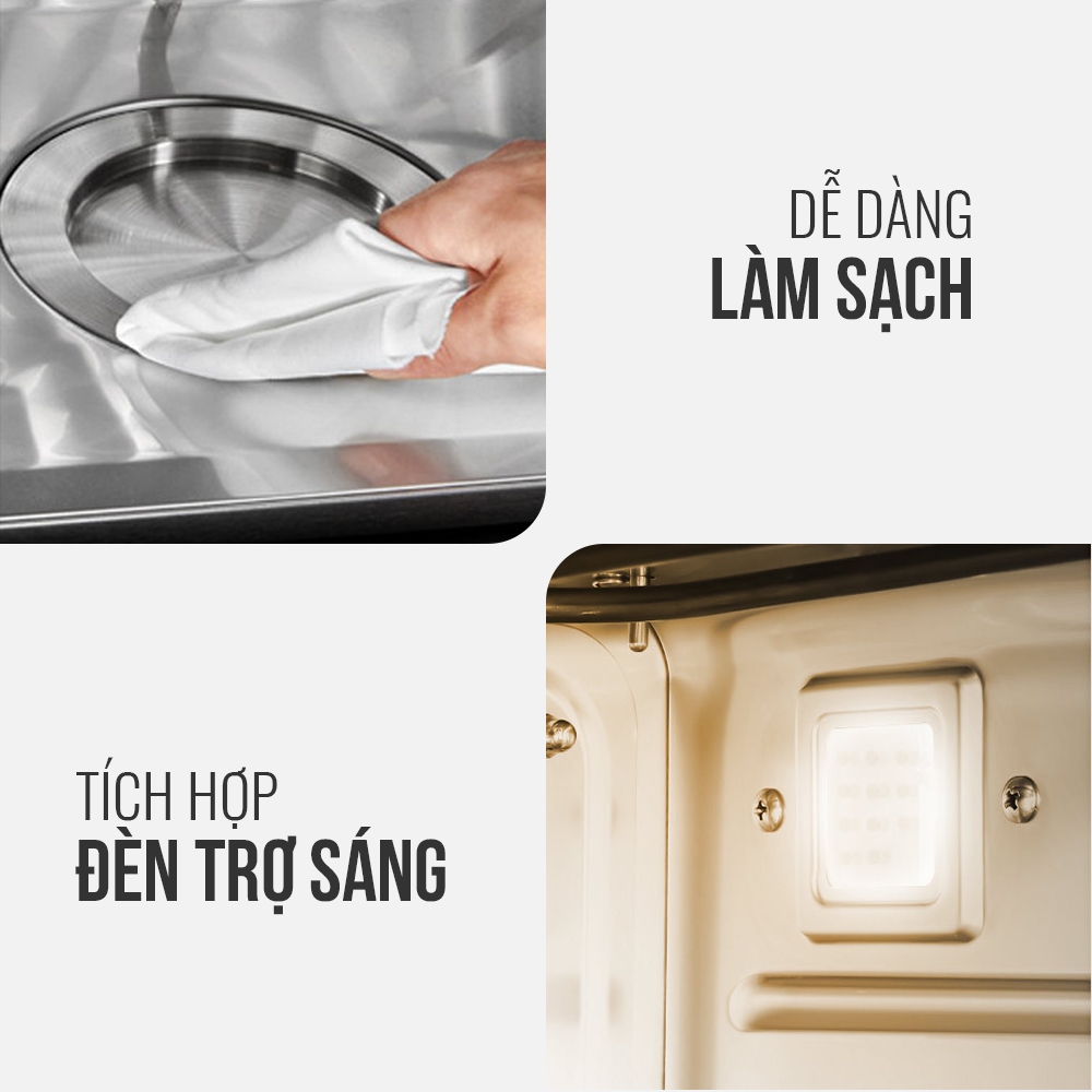 Nồi Chiên Hấp Hơi Nước Elmich AFE-3944 - Hàng Chính Hãng