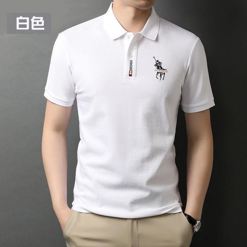 Áo nam polo ngắn tay mùa hè thấm hút mồ hôi có cổ