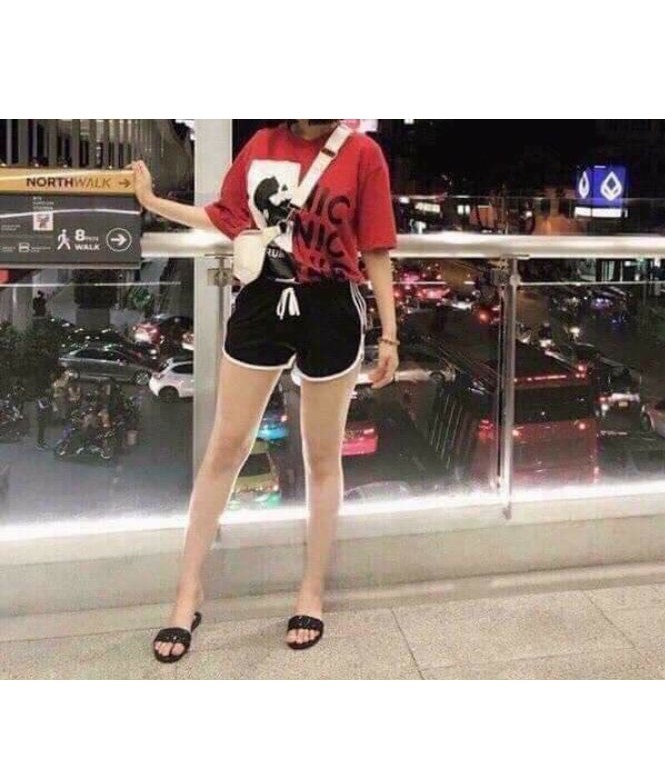 Quần short thể thao 3 sọc cho nữ trẻ trung