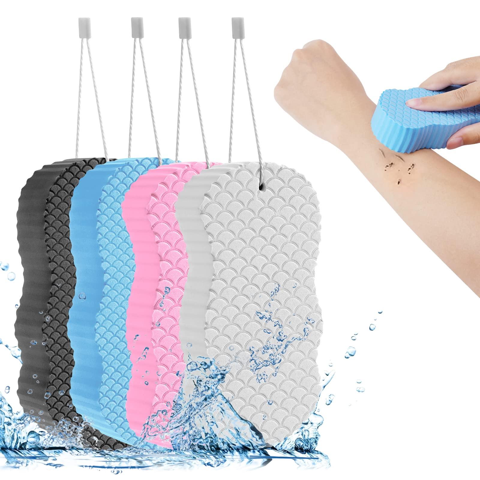 Bathing Sponge massage Sponge tắm Sponge, 4PCS Ultra Soft Bath Body Body Sprid