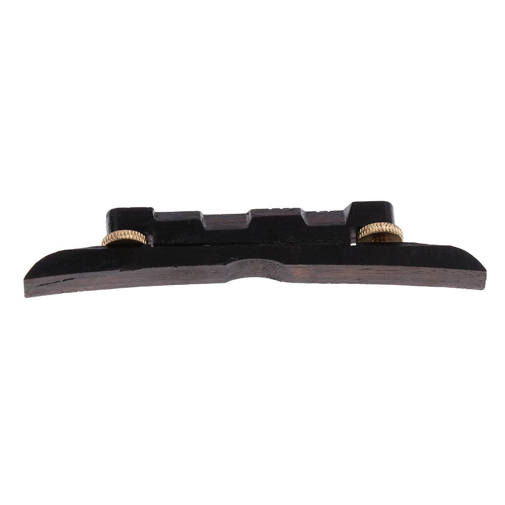 Ebony Mandolin Bridge for Mandolin Replacement Accessory