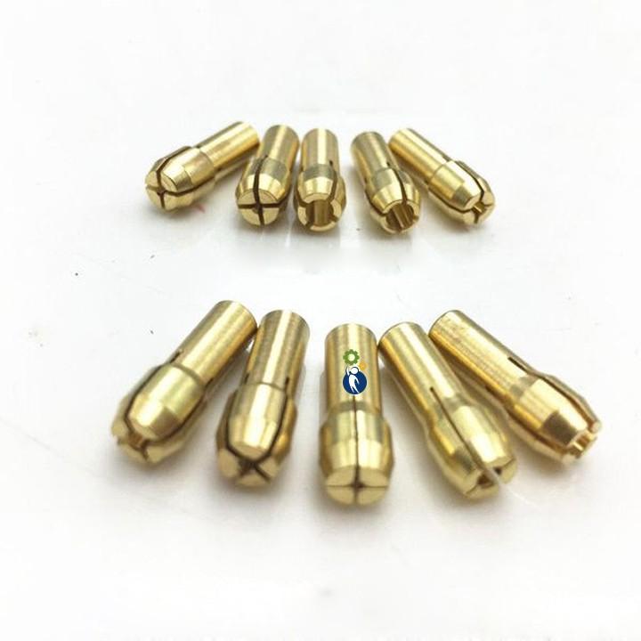 Bộ 10 Đầu Kẹp Mũi Khoan Trục 2mm