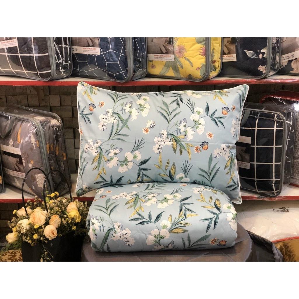 CHĂN RA GỐI COTTON SATIN HÀN QUỐC CAO CẤP