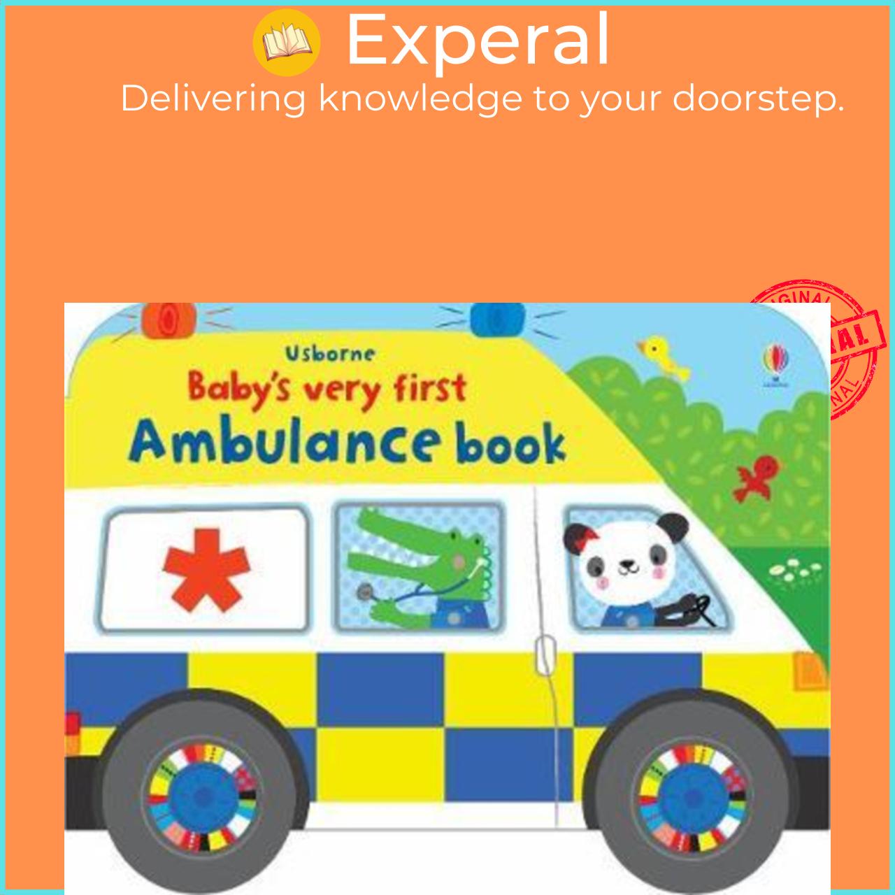 Sách - Baby's Very First Ambulance Book by Fiona Watt Stella Baggott