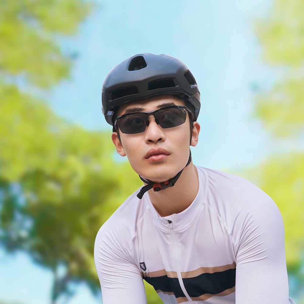 Xiaomi Mijia Kính râm thể thao cong Nylon HD Polarizer UV400 chống dầu