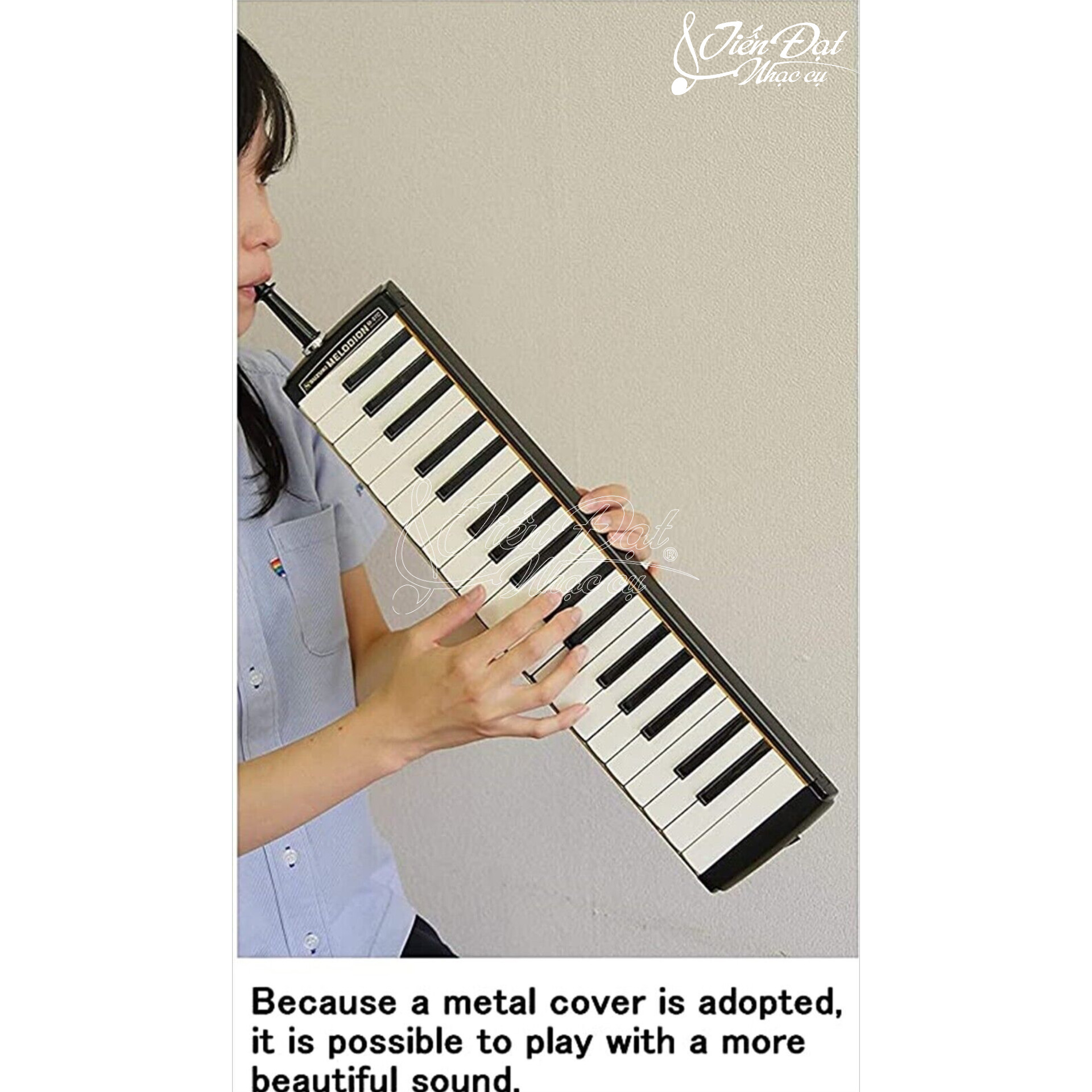 Kèn Phím Thổi Hơi Melodion/ Pianica/ Melodica Suzuki M-37C, Sản Xuất Tại Nhật Bản - Hàng Chính Hãng