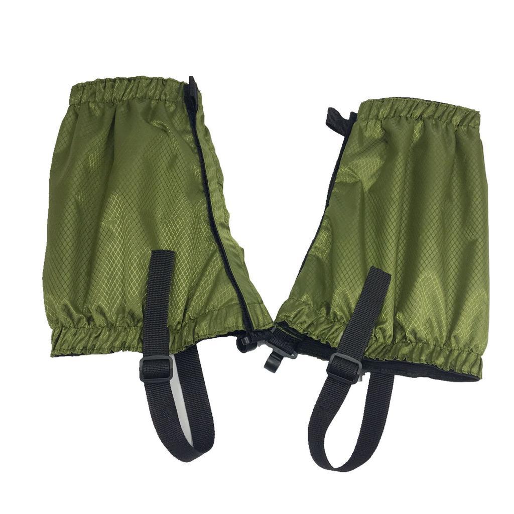 4 Pairs Waterproof Low Gaiters for Hiking Camping Running, Protection Leg Guards Boot Cover, Snow Legging