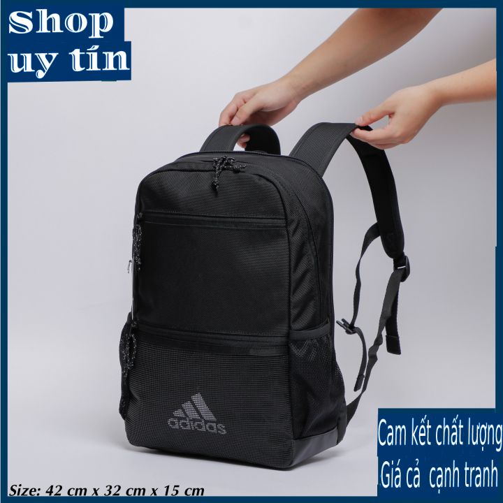 Freeship - BALO ADD LOGO IN MẶT TRƯỚC PHỐI LƯỚI CÓ NGĂN LAPTOP RIÊNG