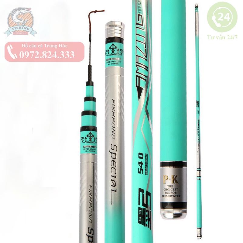 Cần câu tay, đơn, đài carbon FishPond Special siêu nhẹ, siêu cứng chính hãng giá rẻ