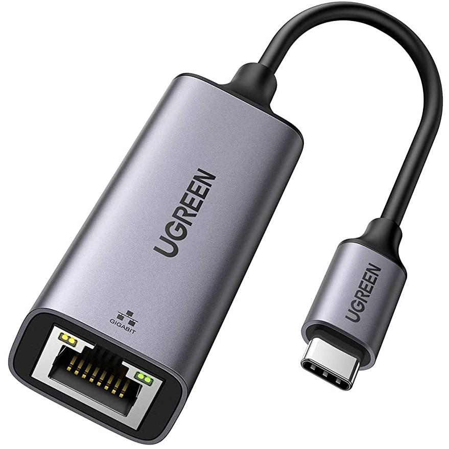 Cáp chuyển đổi USB type C sang cổng mạng LAN 1Gbps RJ45 UGREEN CM199 50737- Hàng chính hãng