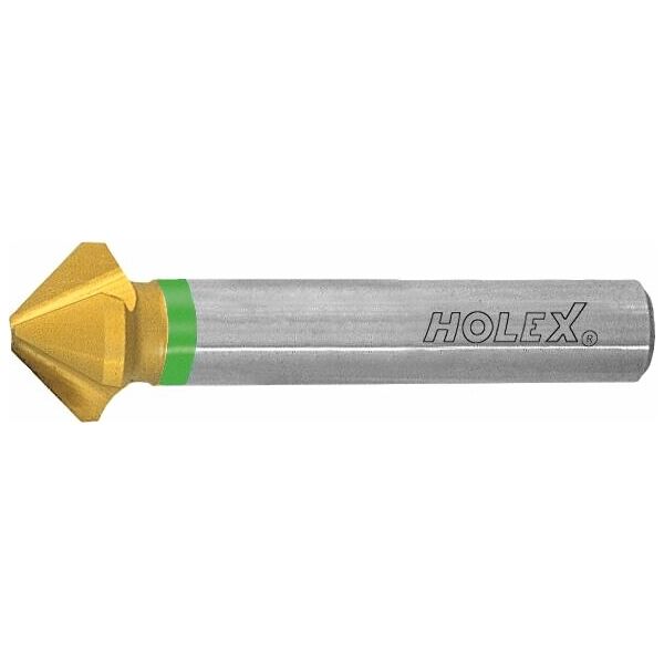 MŨI LÃ VÁT MÉP LỔ HSS PHỦ TIN HOLEX 150180 PHI 12,4MM