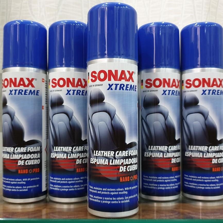 Làm Sạch Và Bảo Dưỡng Da Cao Cấp Sonax Xtreme Leather Care Foam 250ml