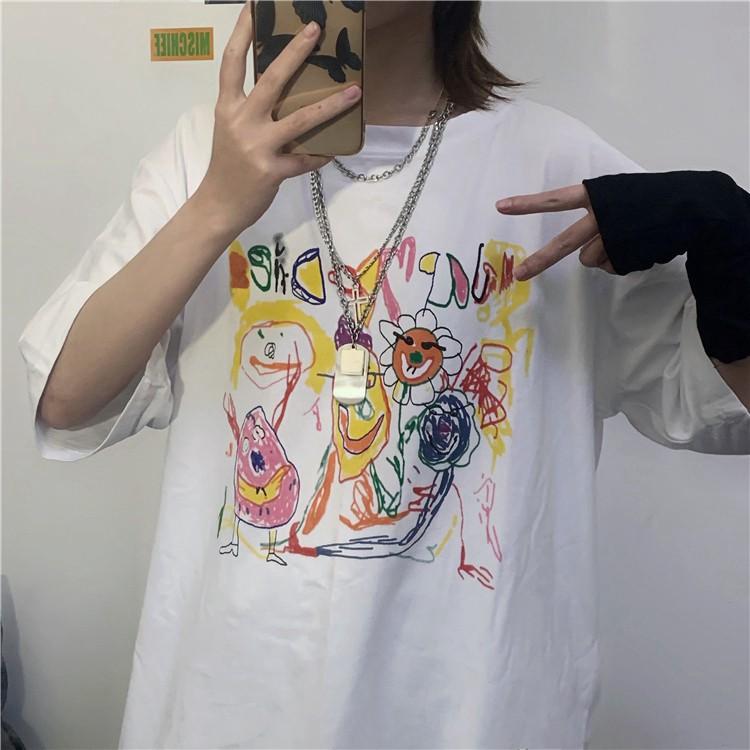 Áo thun form rộng tay lỡ Yinxx, áo phông Unisex ATL86