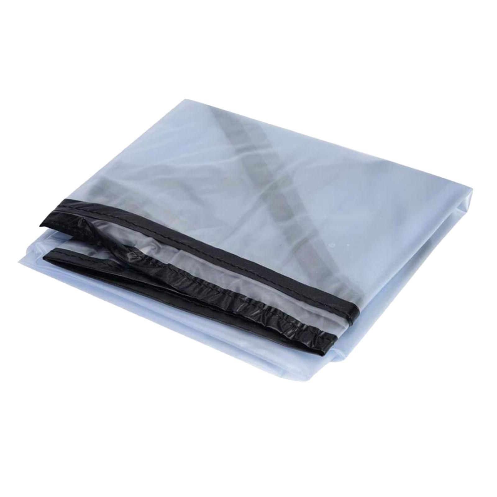 Golf Bag Rain Cover - PVC Clear Cape Golf Club Protection Water Resistant