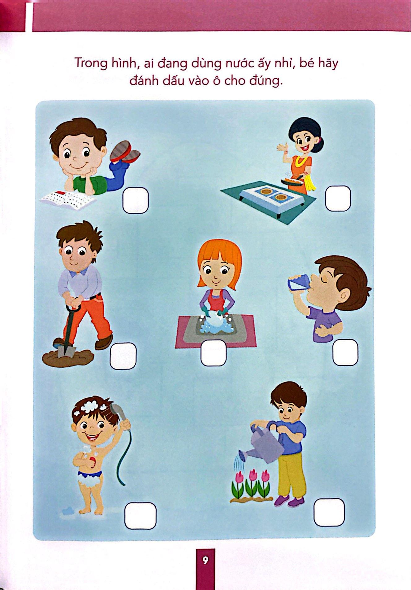 Sách - Rèn Trí Thông Minh - Bé Tập Khám Phá - Tập 2