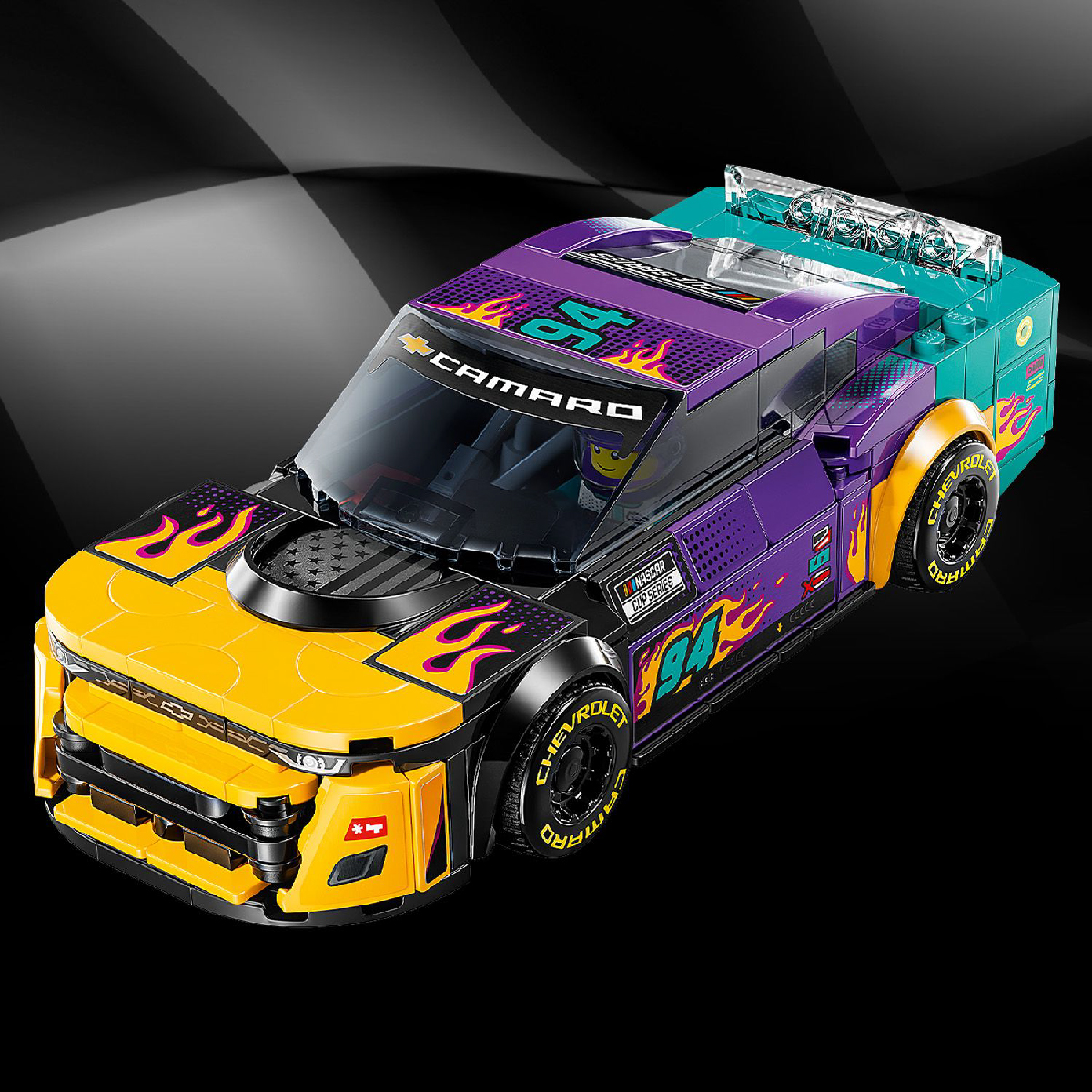 LEGO SPEED CHAMPIONS 76935 Đồ Chơi Lắp Ráp Siêu Xe NASCAR Next Gen Chevrolet Camaro ZL1 (328 Chi Tiết)