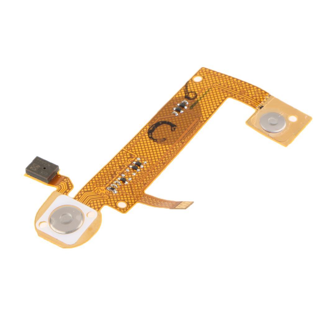 Camera Board Microphone Flex Cable Replacement for 4 Black/Silver