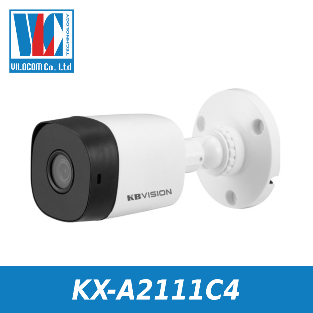 Camera 4 in 1 hồng ngoại 2.0 Megapixel KBVISION KX-A2111C4 - Hàng Chính Hãng