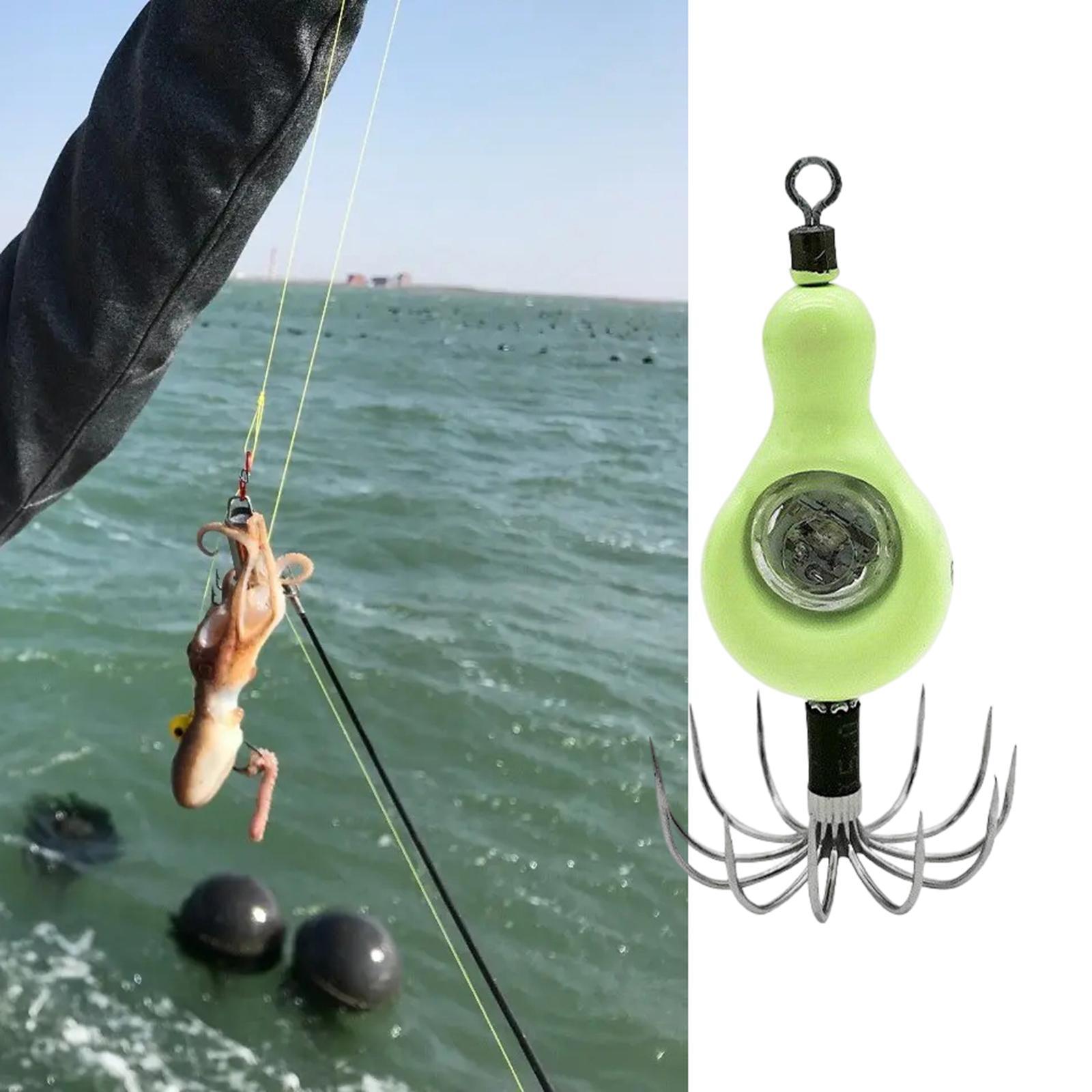 Luminous Squid Hooks Squid Night Fishing Fishing Hook