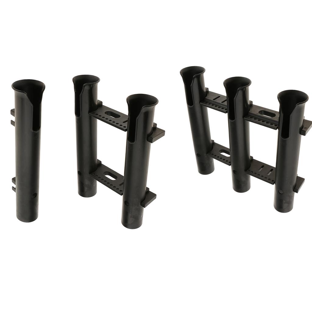 Boat Fishing Rod Holder Storage Pole Bracket Rack Rest Fishing Tackle 1 Tube