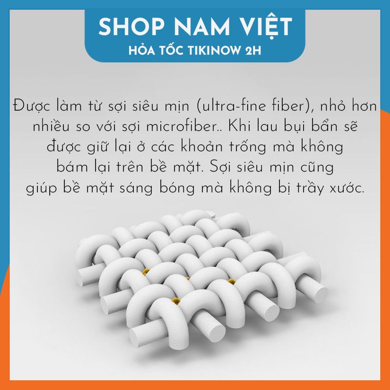 Khăn Lau Nano Ultra-Fiber Lau Màn Hình, Điện Thoại, Máy Tính Bảng, Laptop, Ống Kính - Hàng Chính Hãng