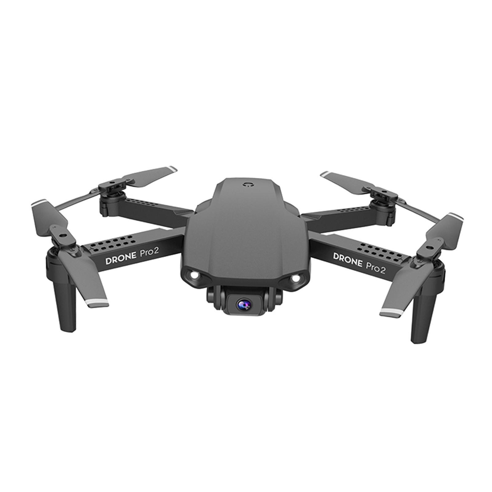 Mini Drone with Camera WiFi Self stabilizing Gimbal 720P Single black