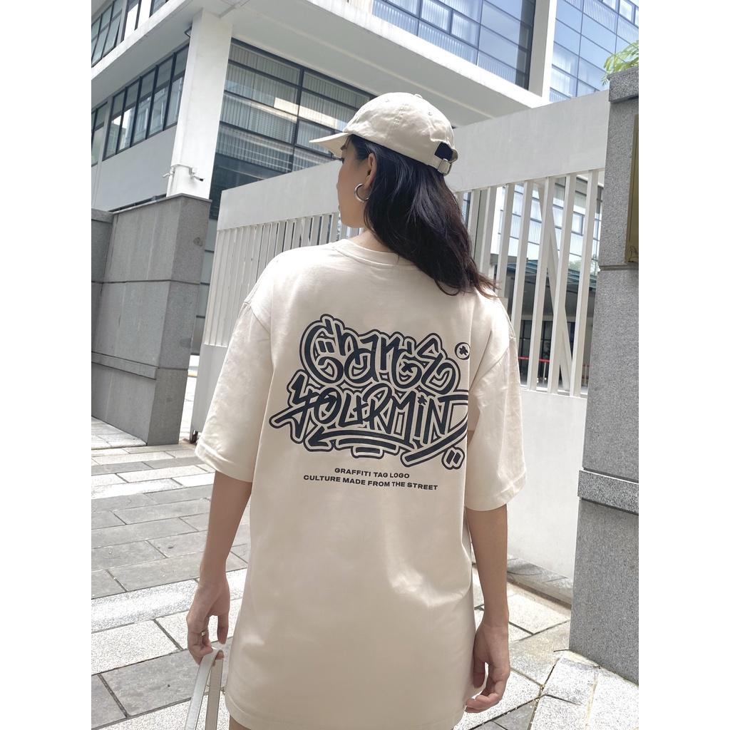 Áo Thun Unisex Graffiti Change Your Mind 4 MÀU Form Oversize 100% cotton - Áo phông Local Brand chính hãng