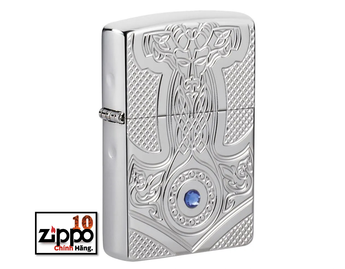Bật Lửa Zippo 49289 Armor Medieval Design - Chính hãng 100%