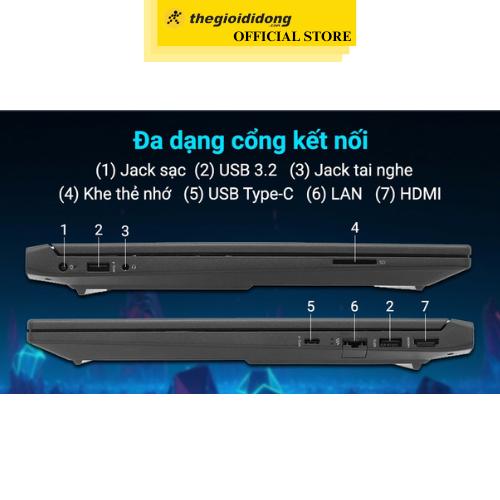 Laptop HP Gaming VICTUS 15 fa1139TX i5 12450H/16GB/512GB/4GB RTX2050/144Hz/Win11 (8Y6W3PA) - Hàng Chính Hãng