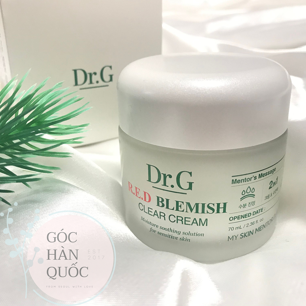 Kem Dưỡng Da Dr.G Red-Blemish Clear Cream 70ml