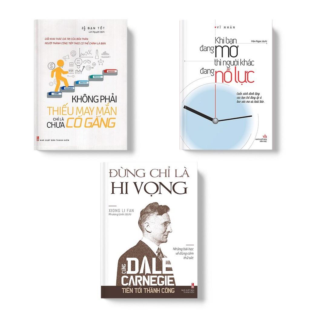 Combo Đừng Chờ Đợi May Mắn, Nỗ Lực Để Thành Công - Bản Quyền