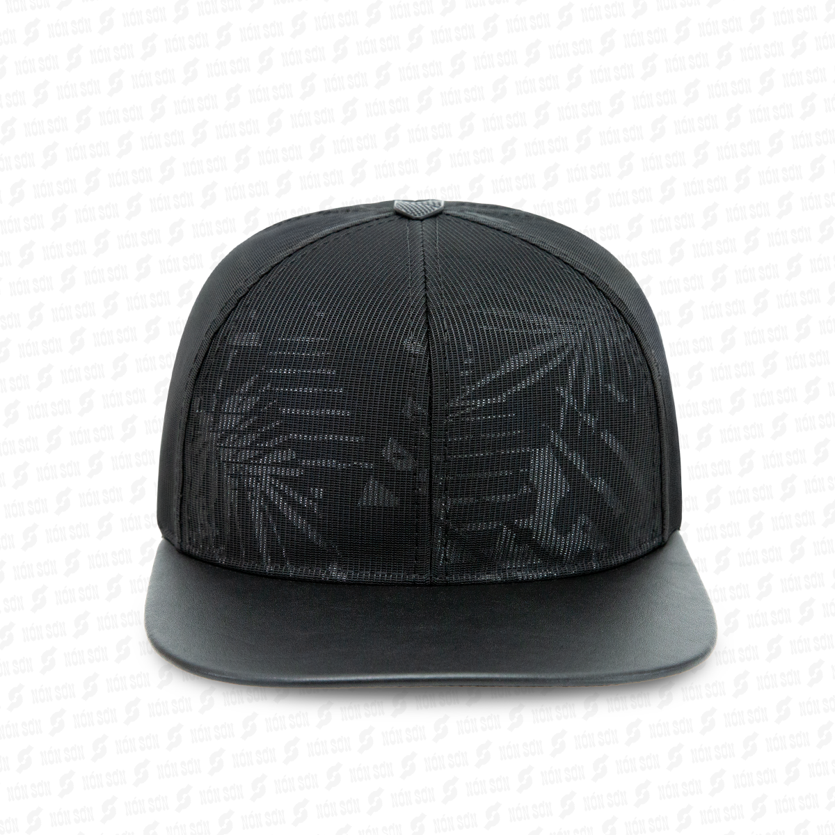 Mũ snapback hiphop NÓN SƠN hoa văn ngẫu nhiên MC210AK-ĐN7HV