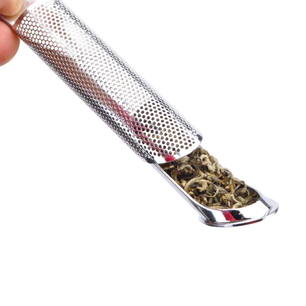 Kitchen Accessories new Tea Strainer Amazing Stainless Steel Infuser Pipe Design Touch Feel Holder Tool Tea Spoon Infuser Filter