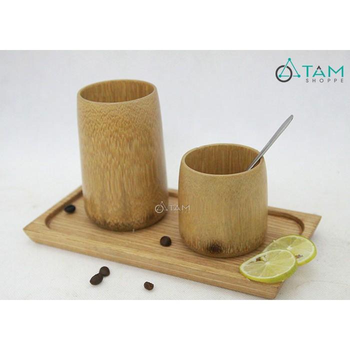 Cốc gỗ tre uống nước đẹp số 71