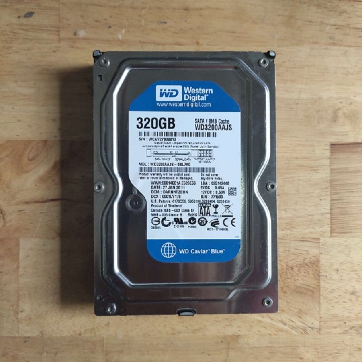 Ổ cứng HDD 320GB Western Digital Chính Hãng.